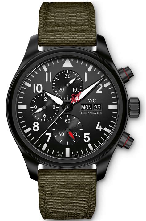 IWC Schaffhausen Pilot's Watch Chronograph Top Gun 